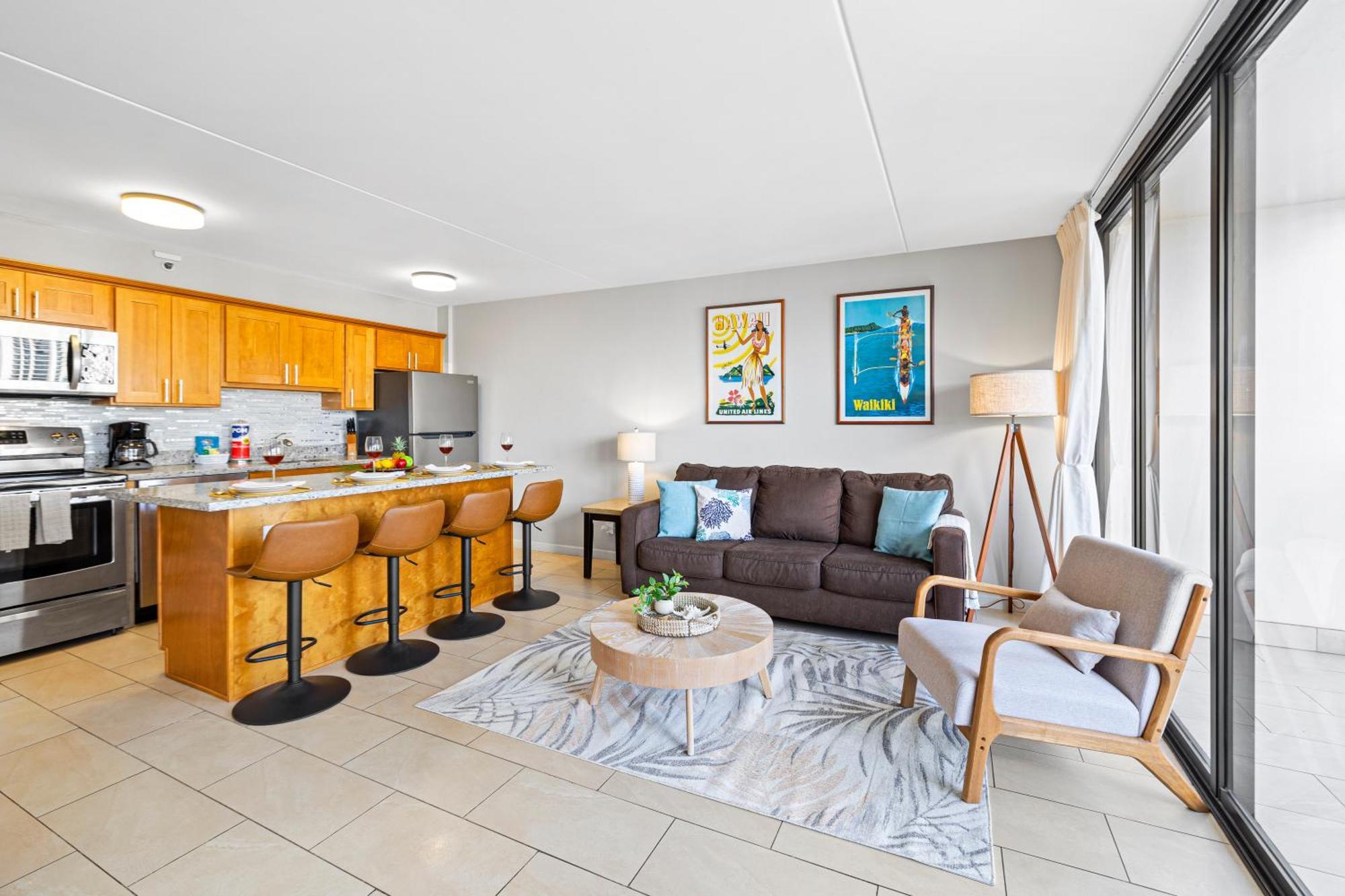 Great Ocean View Condo, Near Beach With Free Parking! Гонолулу Экстерьер фото